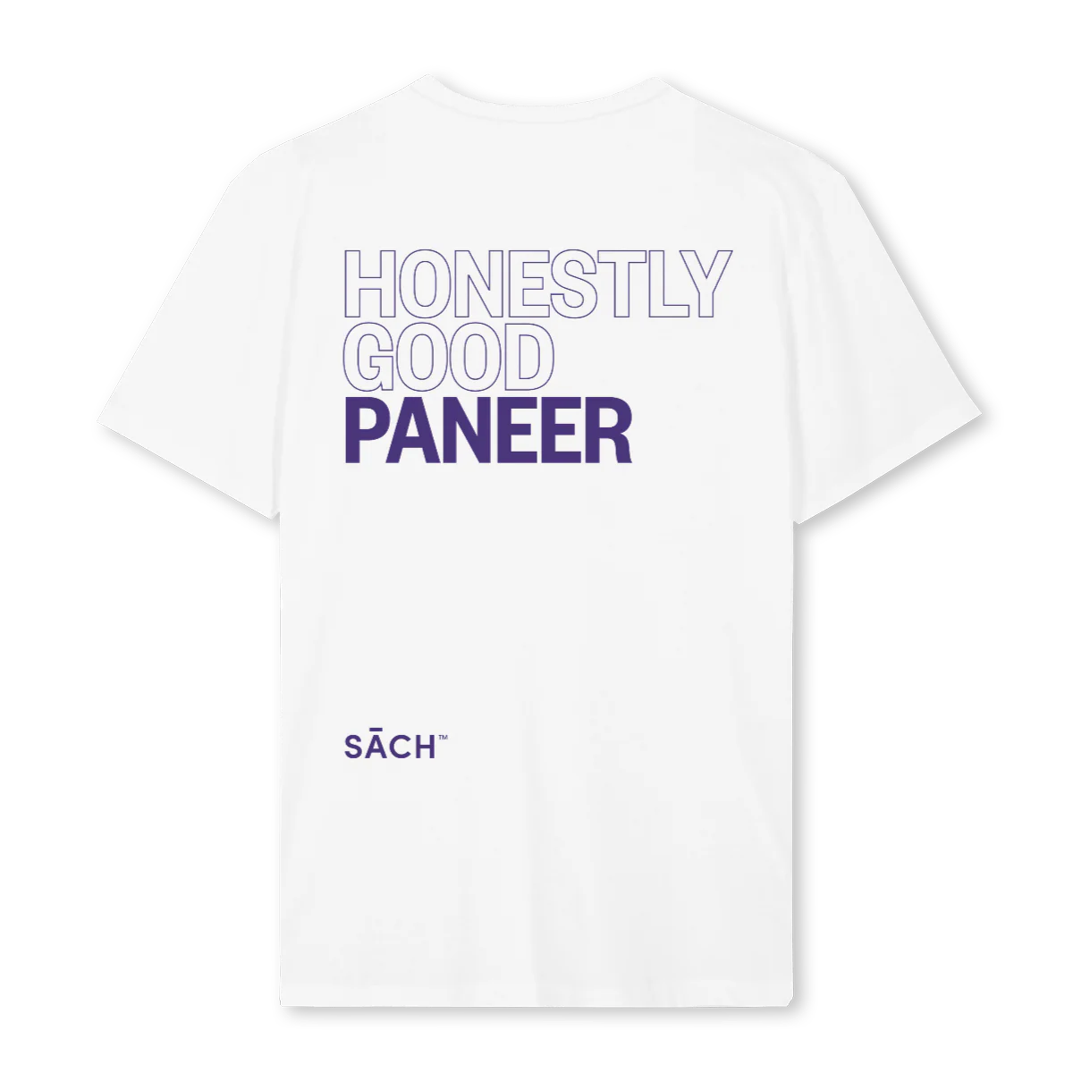 SACHTEETWO White Regular Tee. - Image 2