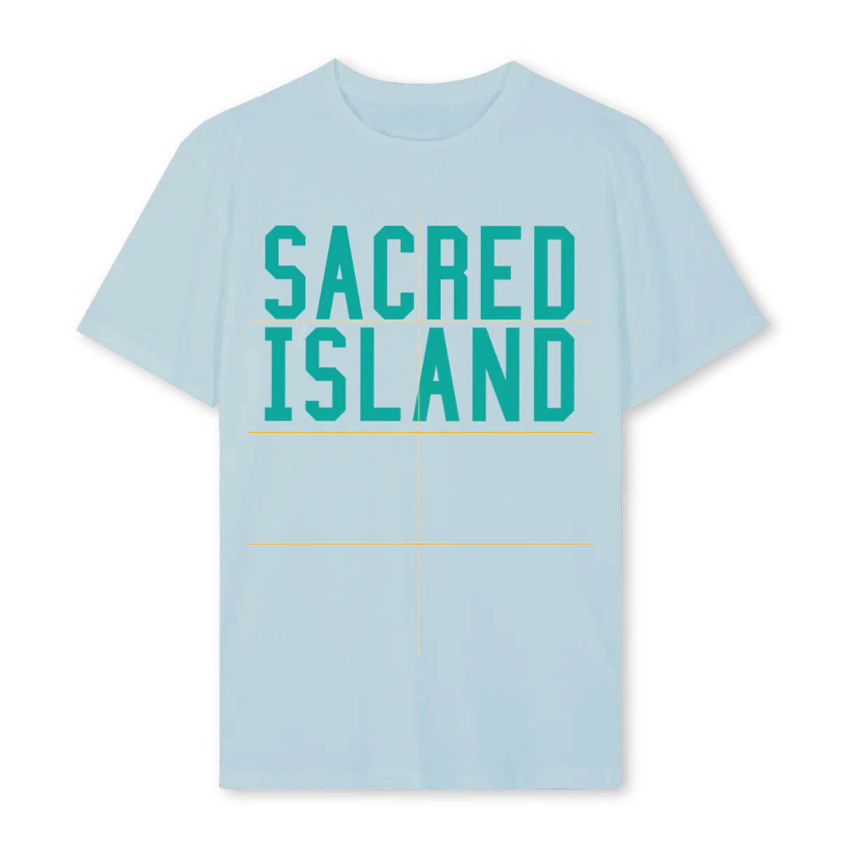 SACREDMUNRO_1 Cold Blue Regular Tee.