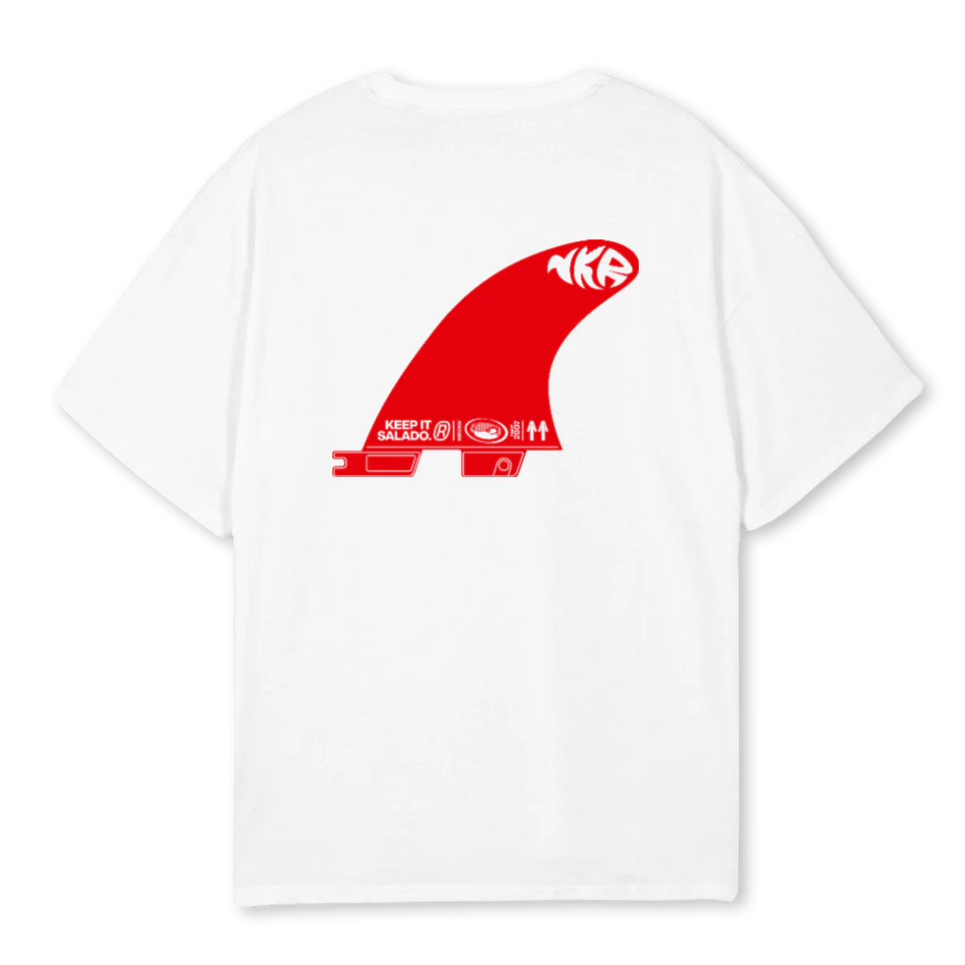 SALITRE II White Oversized Tee. - Image 2