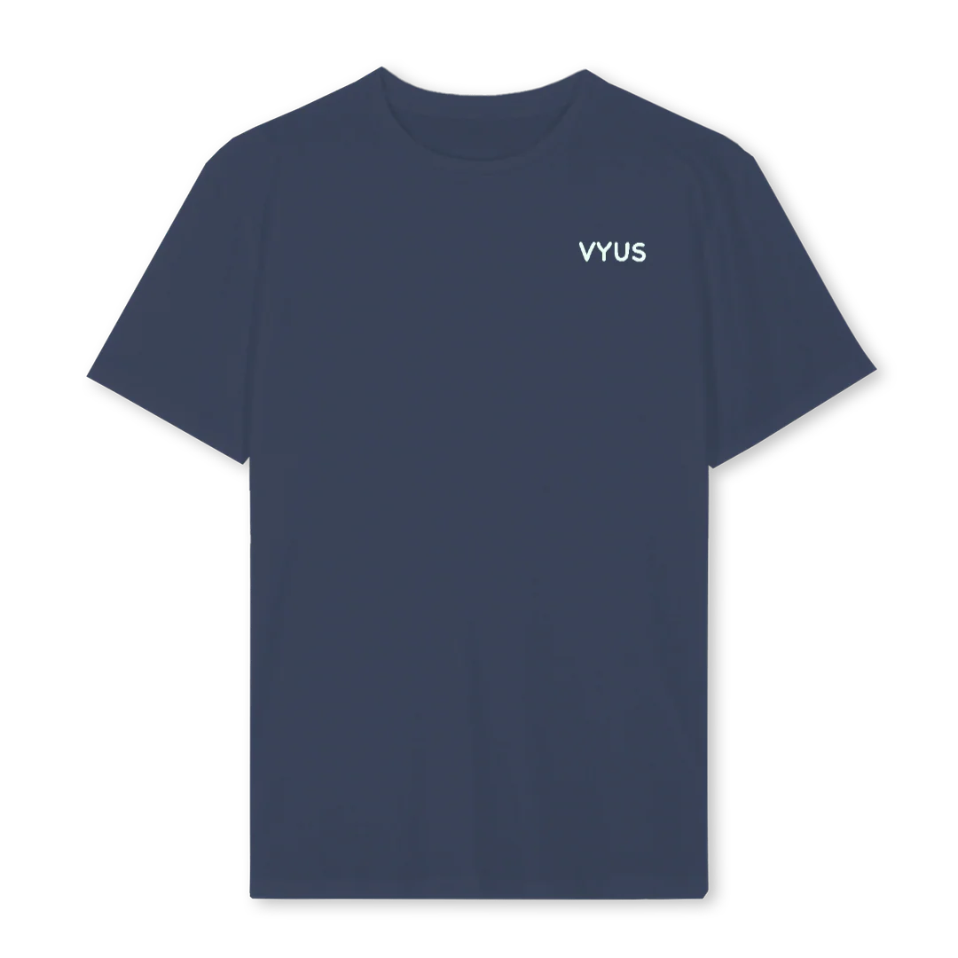 SAYLING Navy Blue Regular Tee.
