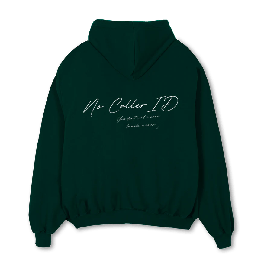 SCRIPTGREENHOODIE Wild Green Oversized Zipped Hoodie. - Image 2