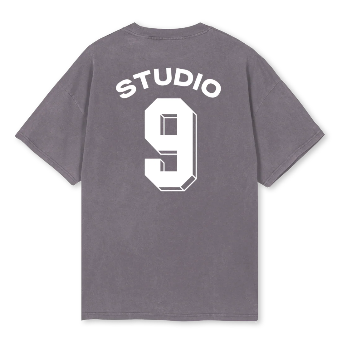 NUMERONEUF_PG Pigment Grey Oversized Tee. - Image 2