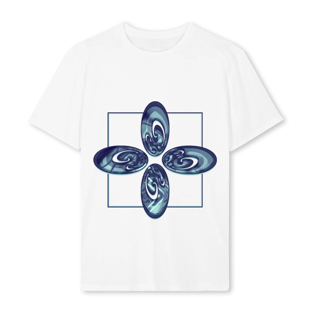 SDONE  White Regular Tee.
