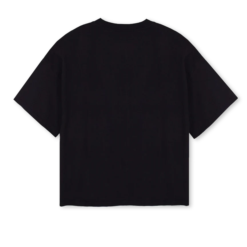 SECURECREW_2 Black Oversized Boxy Tee. - Image 2
