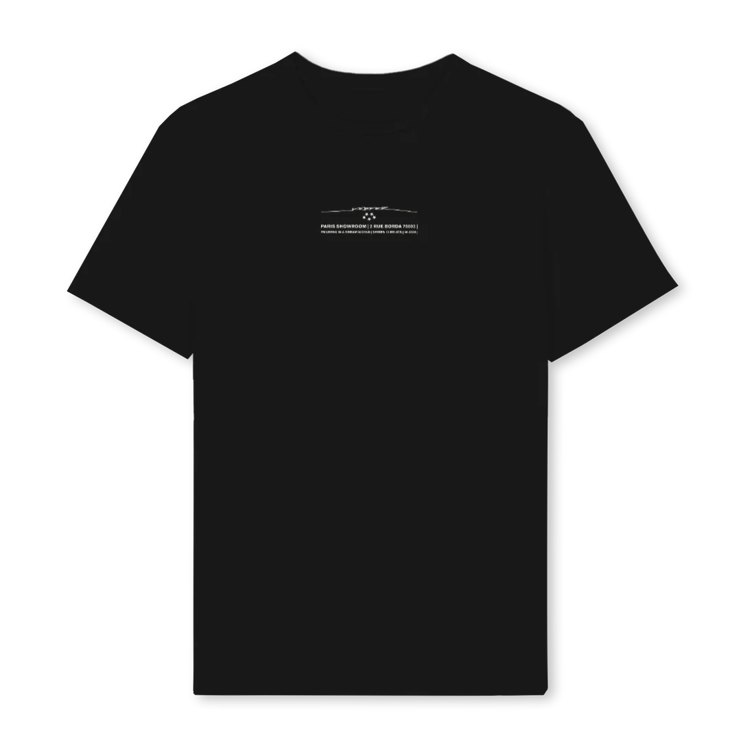 SECURITETWENTYSIX Black Regular Tee.