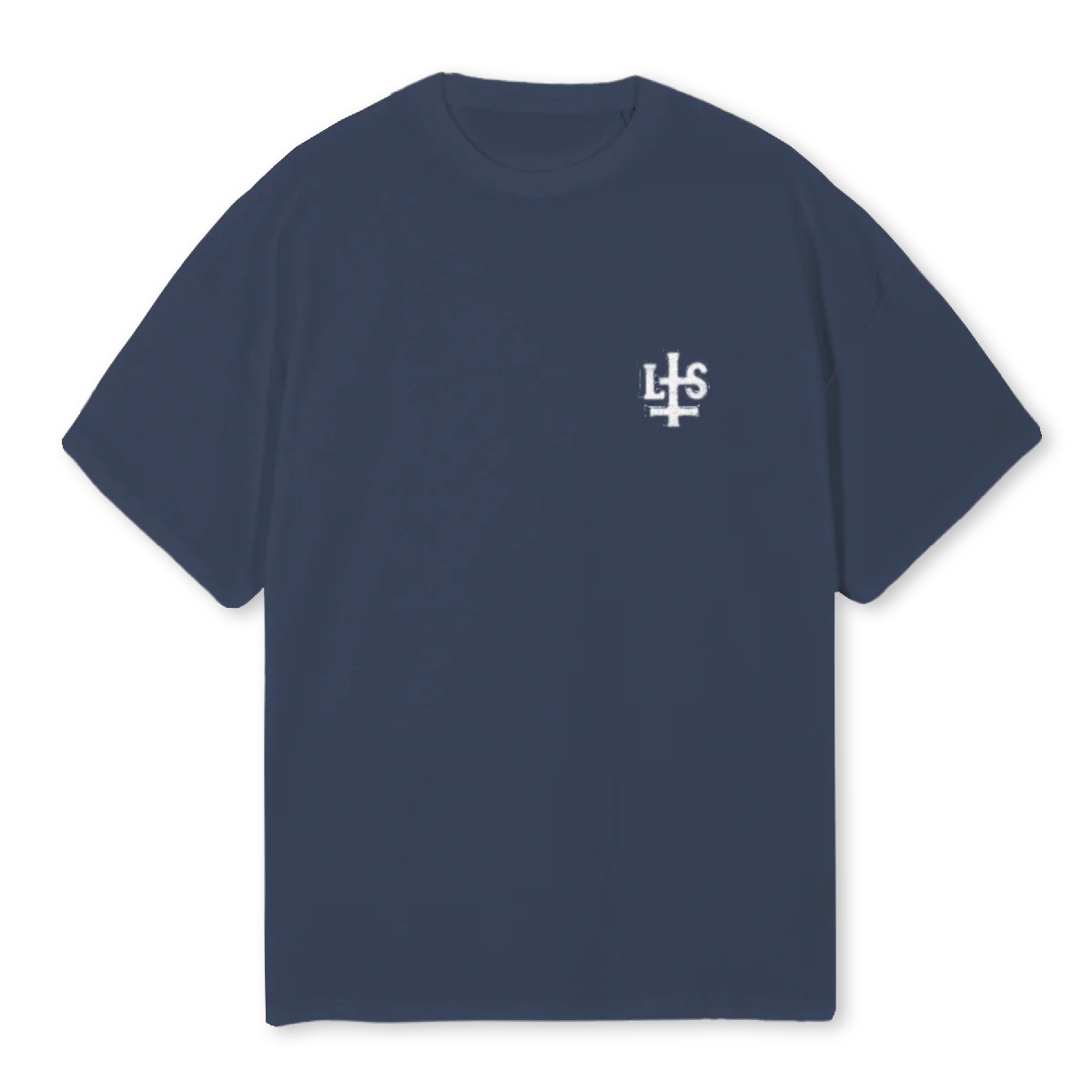SENERGY Navy Blue Oversized Tee.