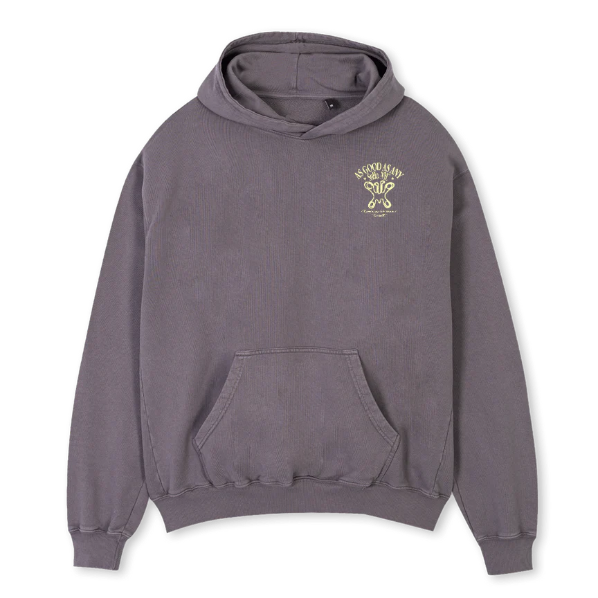 AGAABUTTERFLYLIMITED_PG Pigment Grey Oversized Hoodie