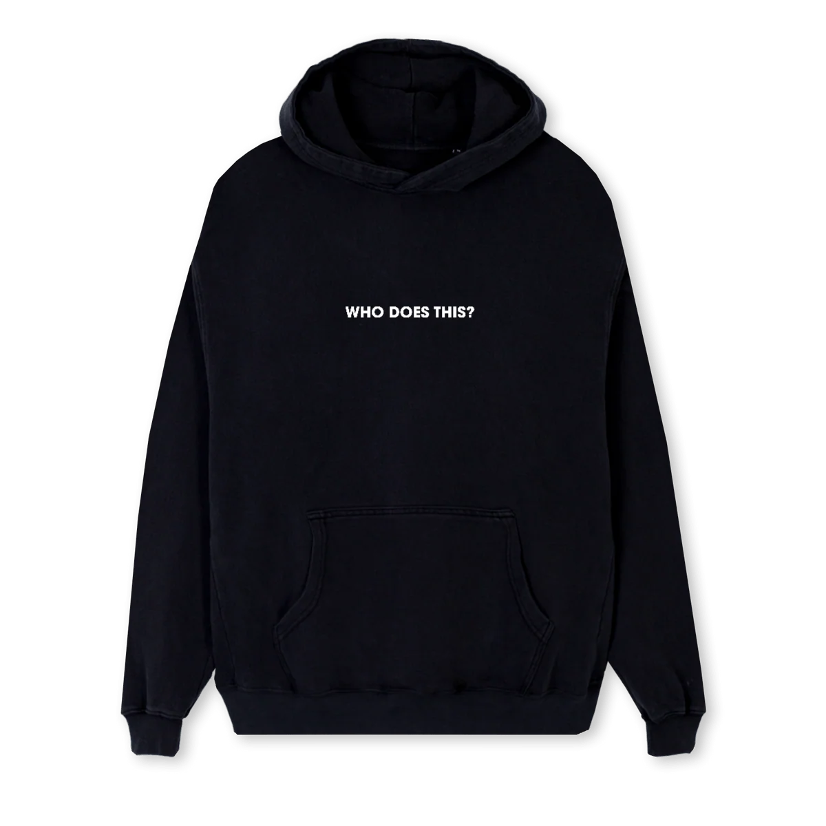 SH WDT HOODY  Black Regular Hoodie.