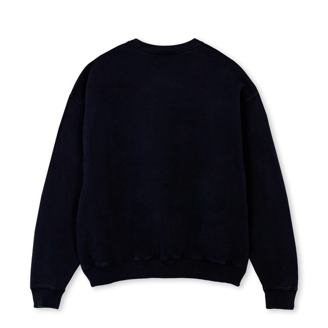 SHARK GIRL CRW Black Oversized Crewneck Sweater. - Image 2