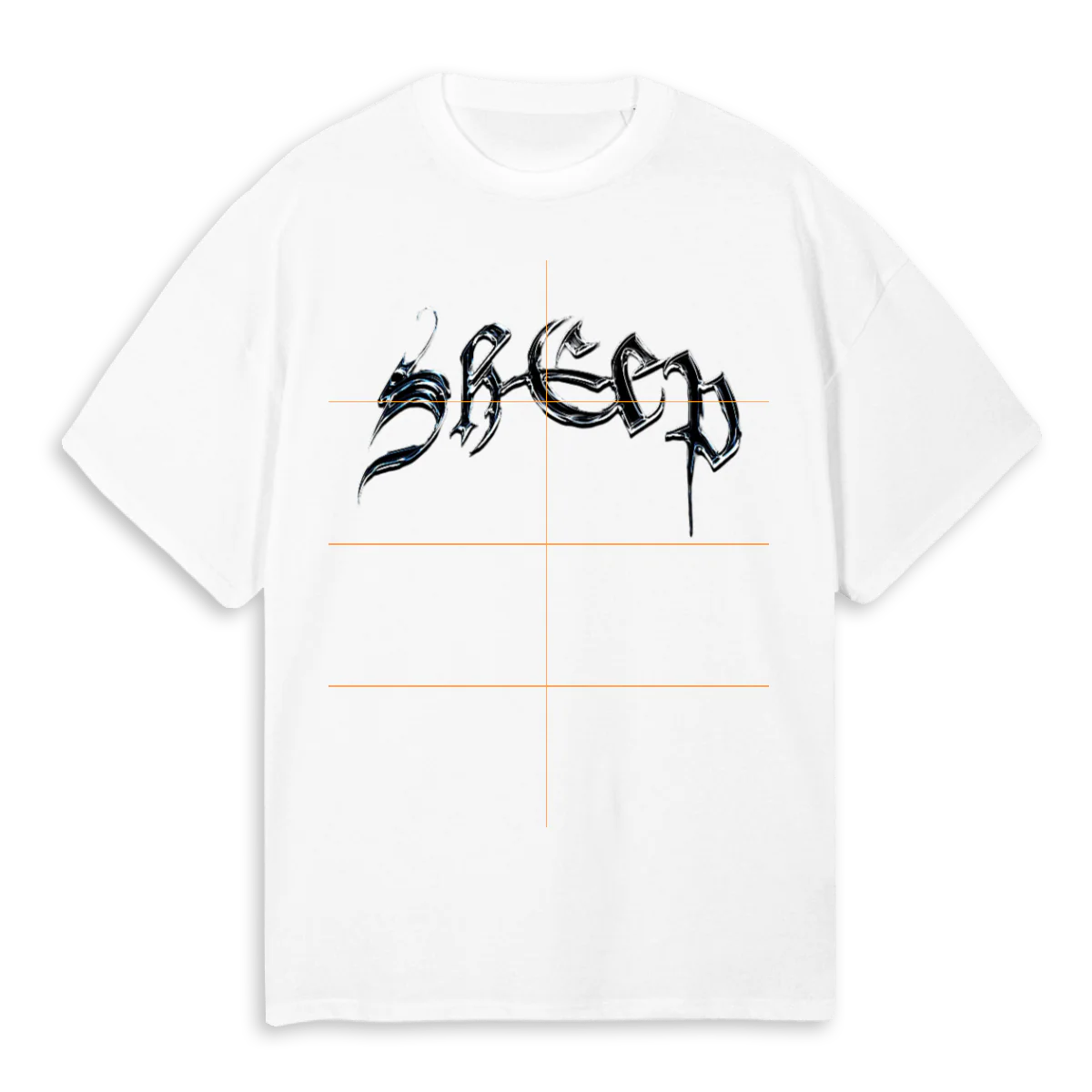 SHÉÉP White Oversized Tee.