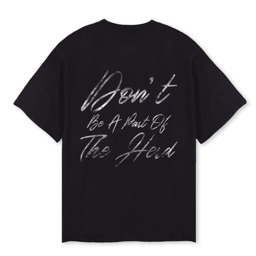 SHEEPHEAD Black Oversized Tee. - Image 2
