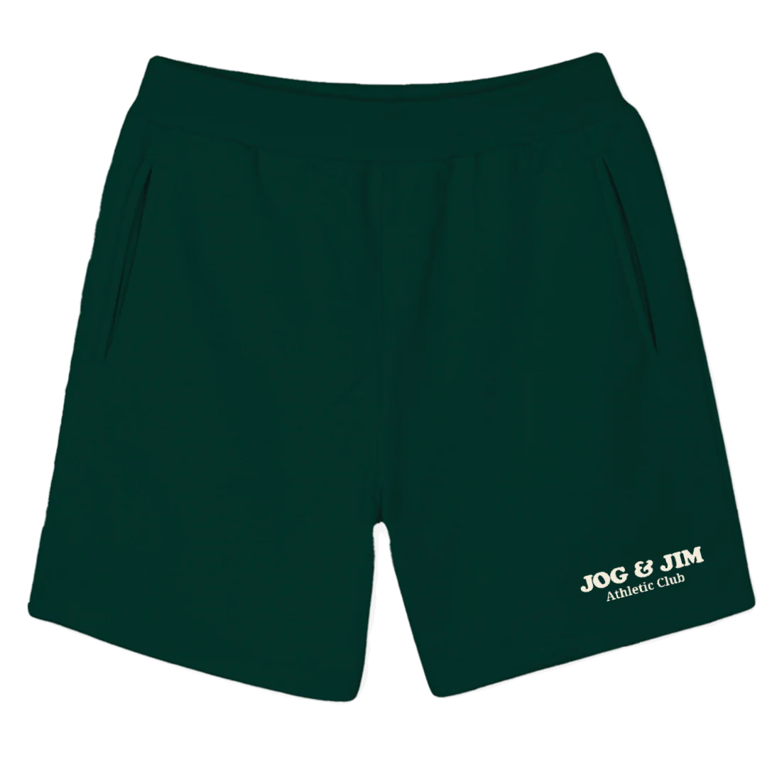 SHORTJJATHLETICCLUB Wild Green Sweatshorts.