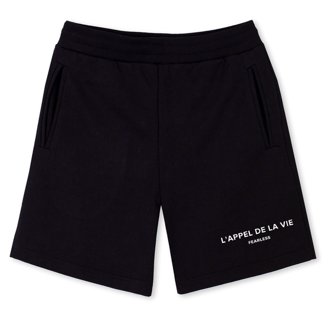 SHORTONE Black Sweatshorts.