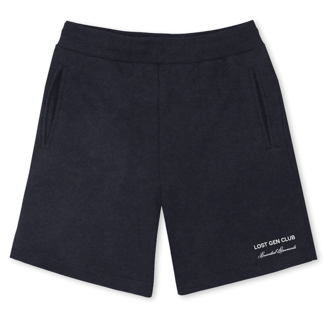SHORTSLGCEG Vintage Black Sweatshorts.