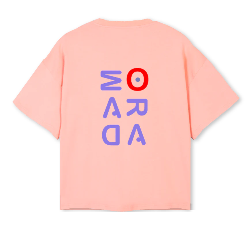 MORADAUNOPINK Pink Clay Oversized Boxy Tee - Image 2