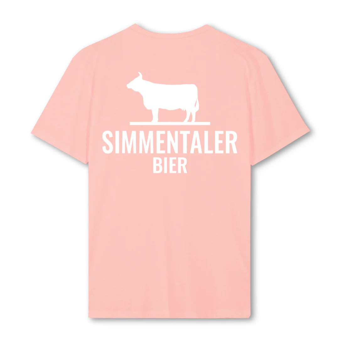 SIMMENTALER BIER Pink Clay Regular Tee. - Image 2