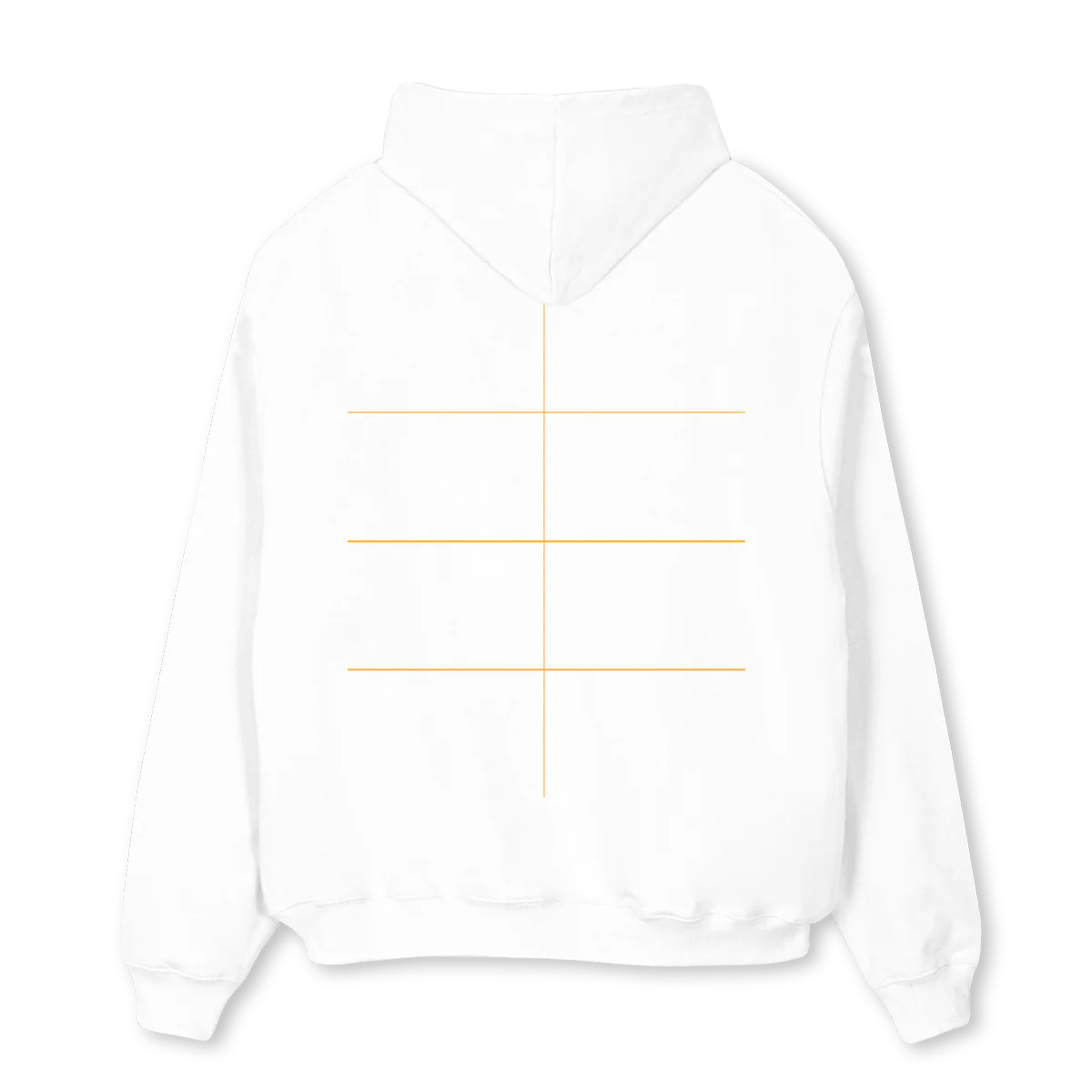 SKIHOODIE White Oversized Hoodie. - Image 2