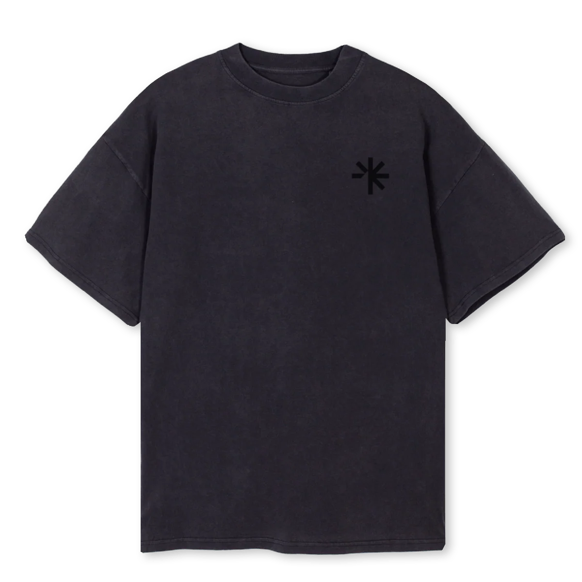 SKULLTEENEW Vintage Black Oversized Tee.