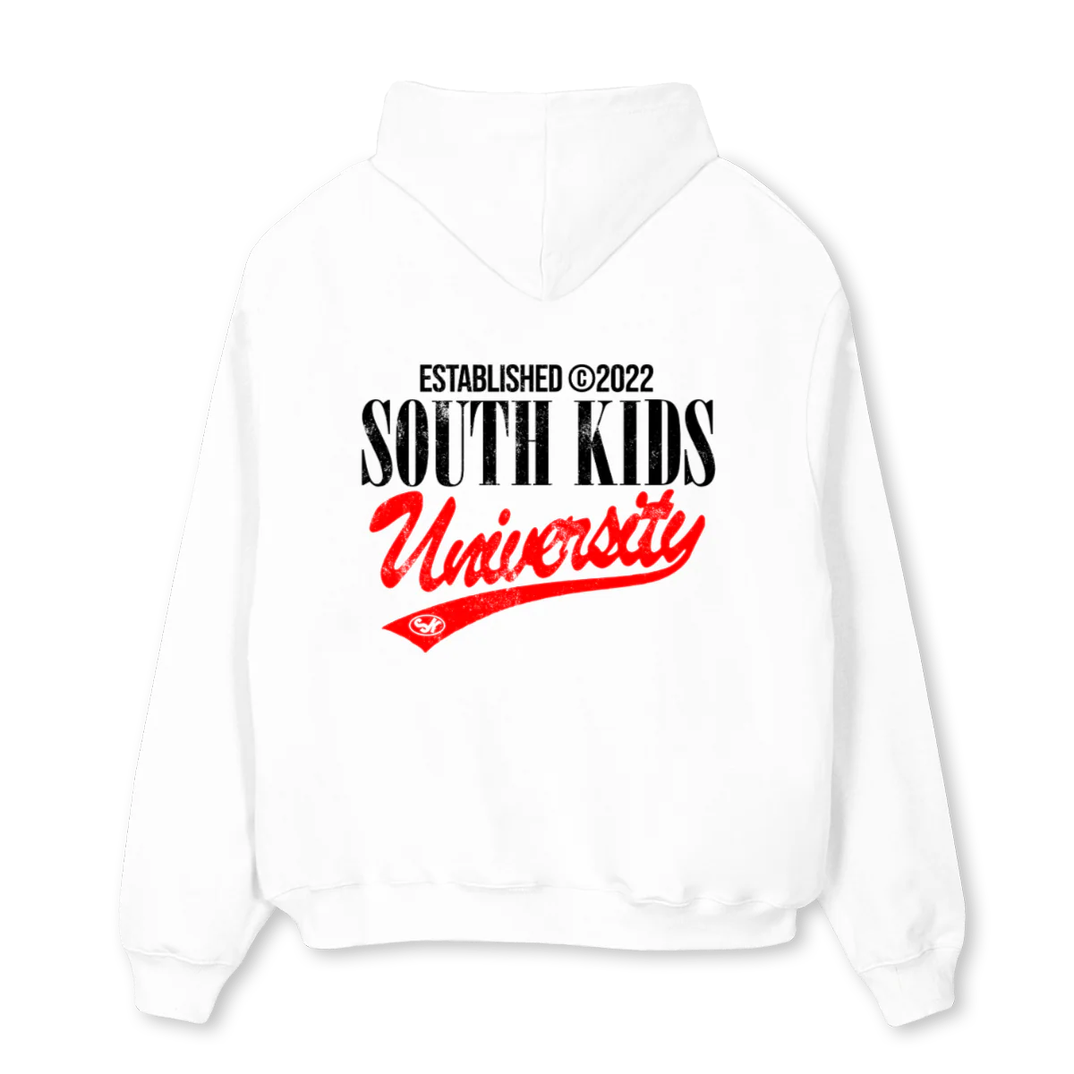 SKUNIVERSITYHOODIEWH White Oversized Hoodie. - Image 2