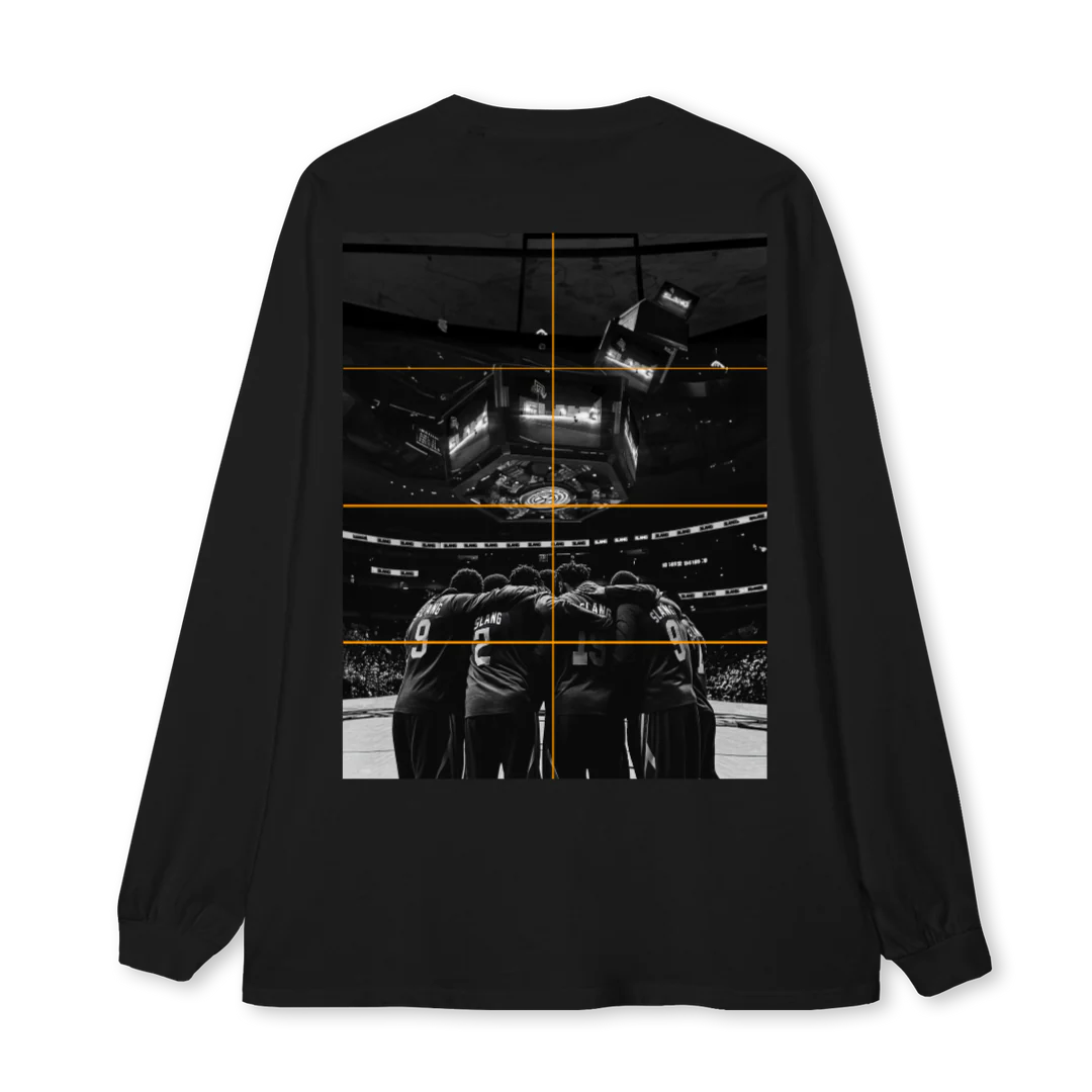 SLANG LSHUDDLEXL Black Oversized LS Tee. - Image 2