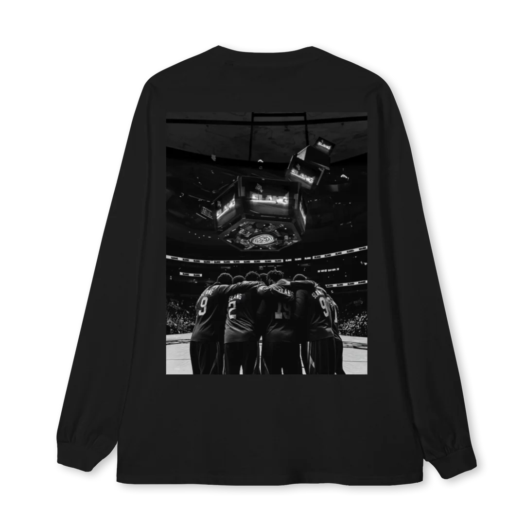 SLANG LSHUDDLEXL Black Oversized LS Tee. - Image 2