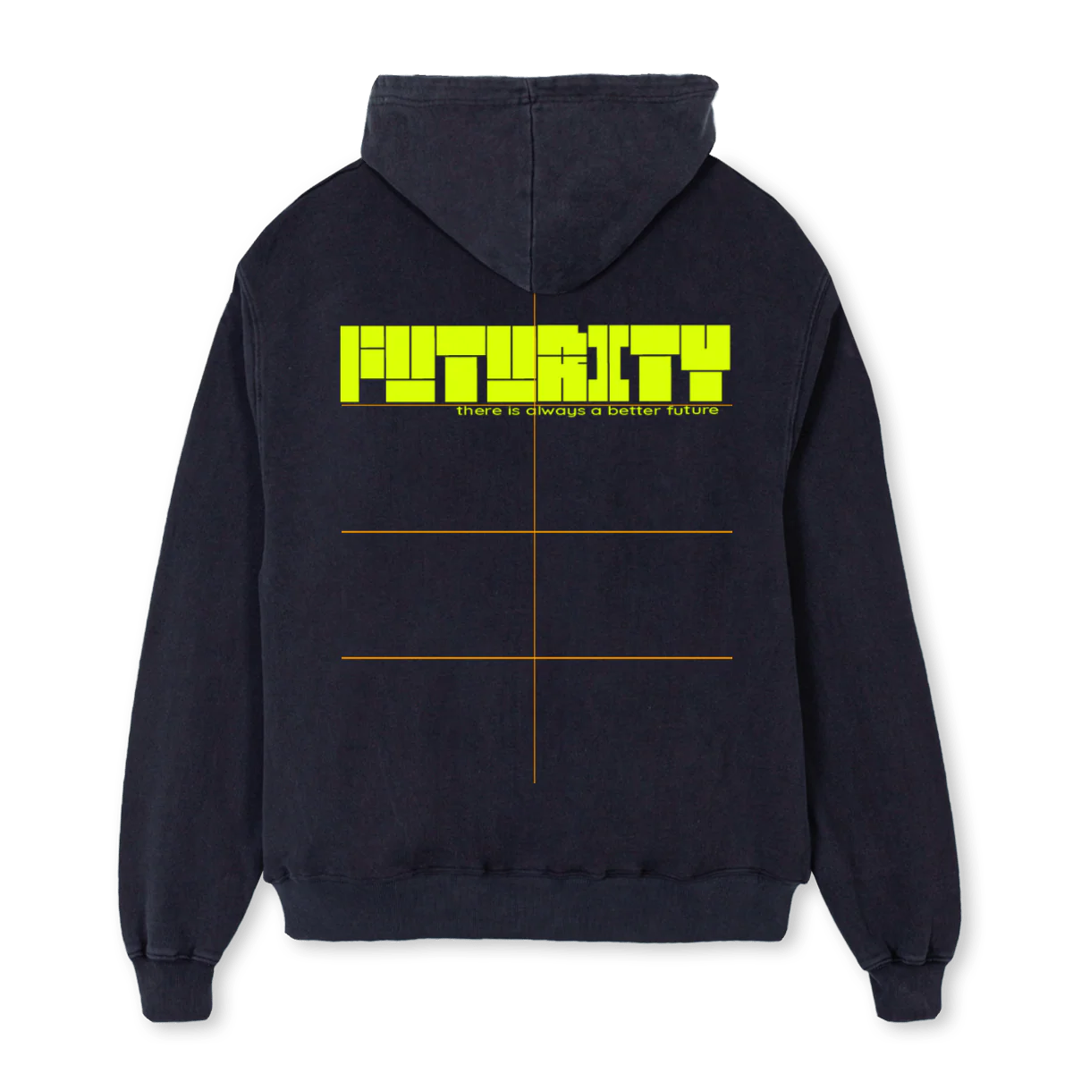 SLEEKZHOODIE Vintage Black Oversized Hoodie. - Image 2