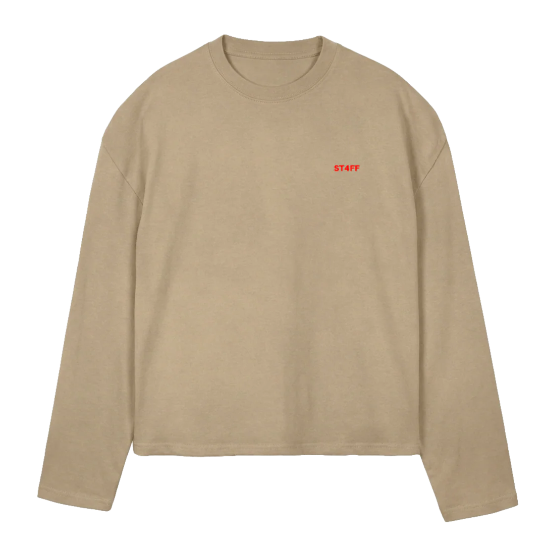SLOPPYLS Vintage Dune Oversized Boxy LS Tee.