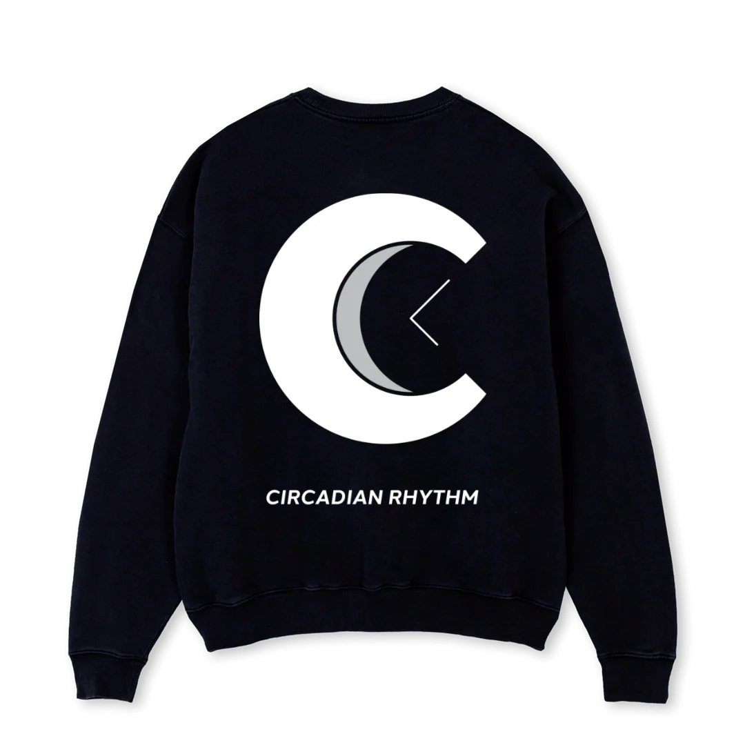 SMLWBB Black Oversized Crewneck Sweater. - Image 2