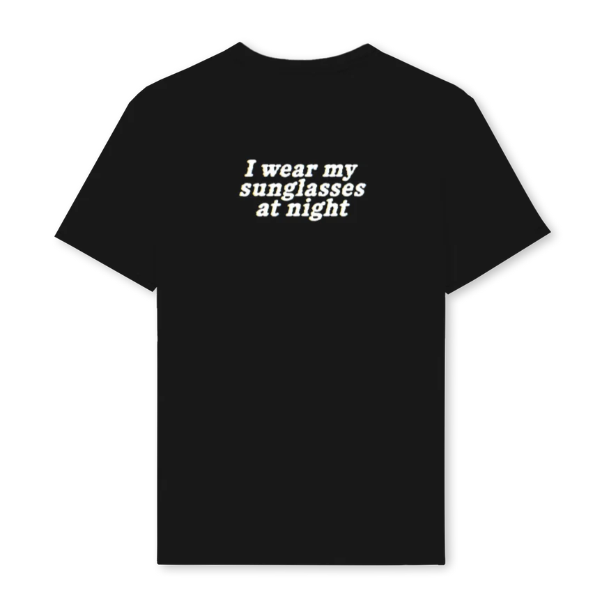 SNGLSSATNIGHT Black Regular Tee. - Image 2