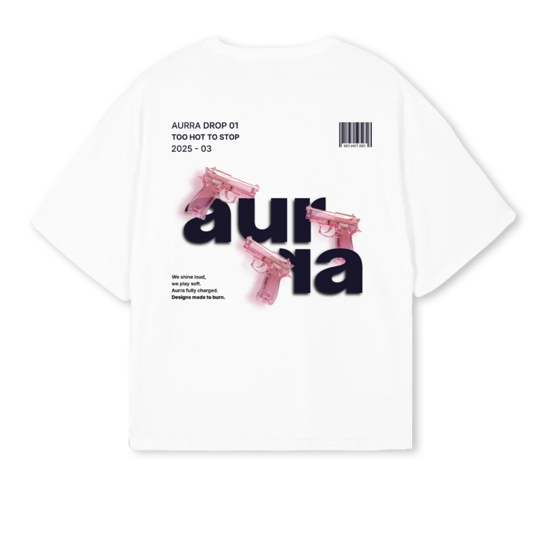 SOFTANDTRIGGER White Oversized Boxy Tee. - Image 2