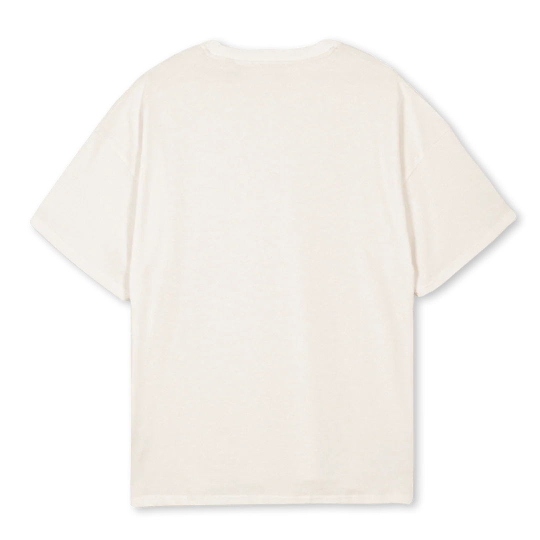 SOLONFAST OST Vintage White Oversized Tee. - Image 2
