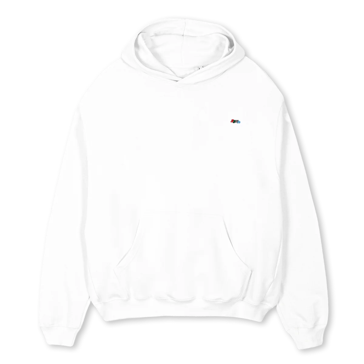 SOMMER HOODIES  White Oversized Hoodie.