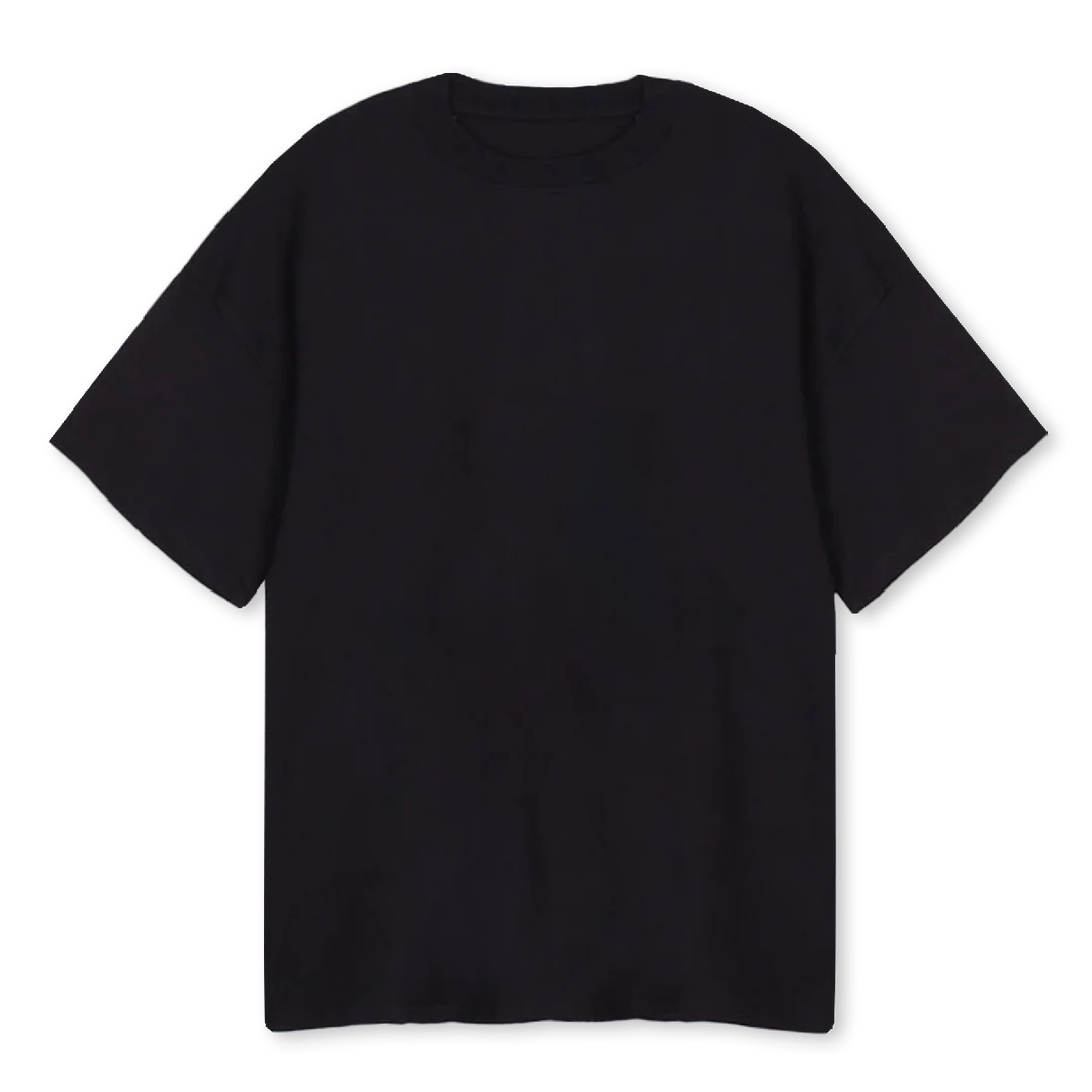SORYBLACKTEE Black Oversized Tee.