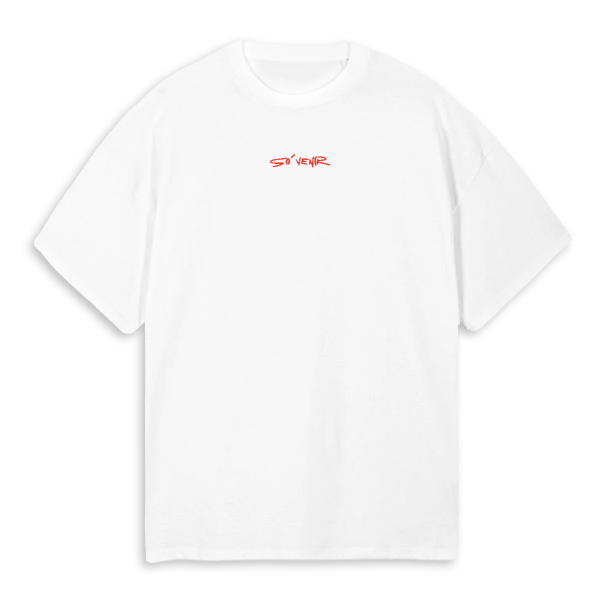 SOVLIFEWHT White Oversized Tee.