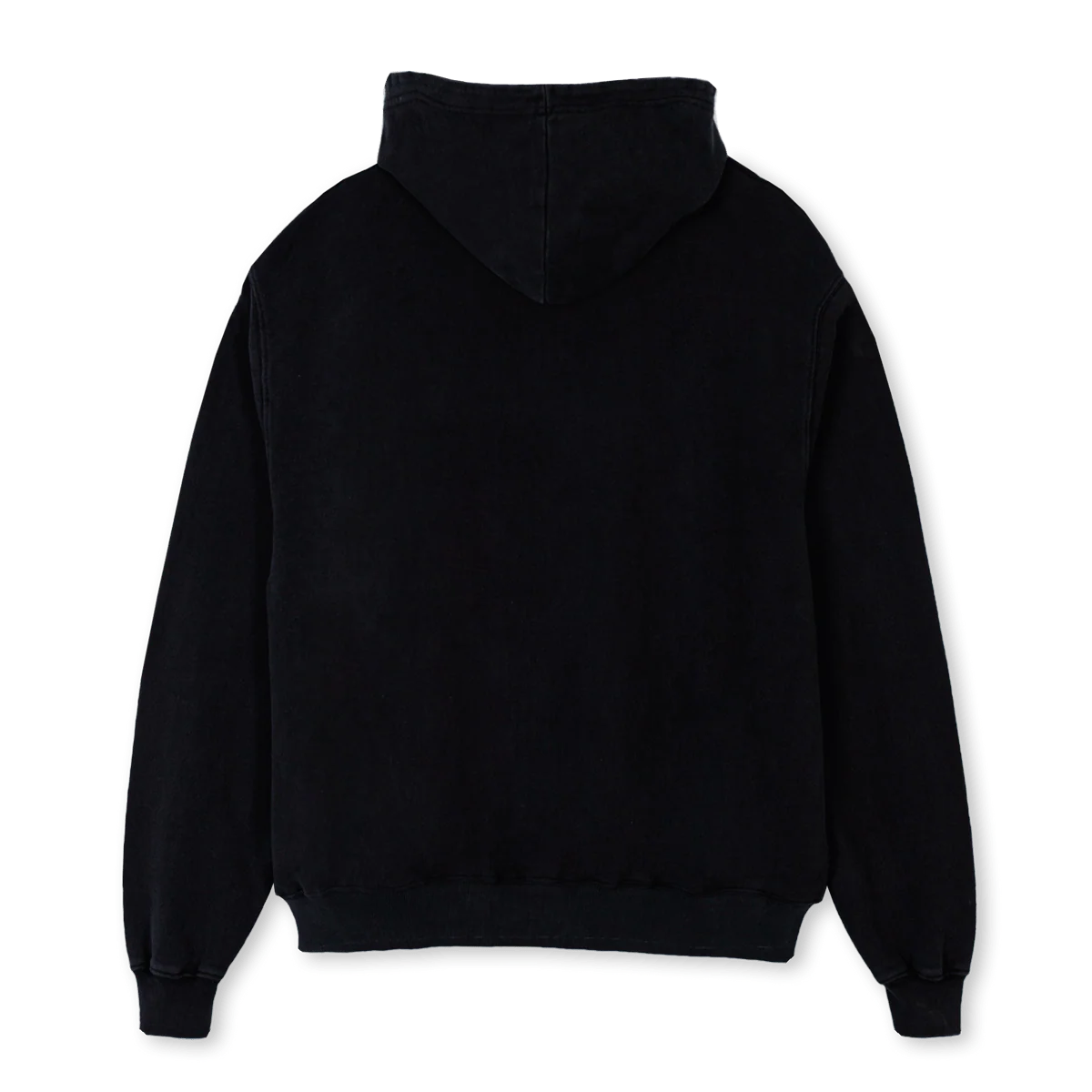 SRF BLK Black Oversized Hoodie. - Image 2