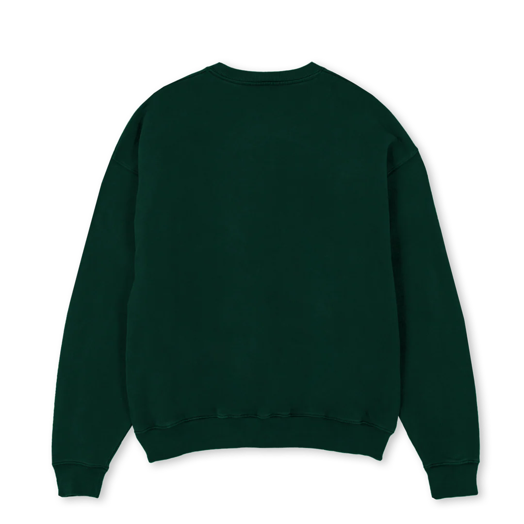 SSCLOGOOUTLINES Wild Green Oversized Crewneck Sweater. - Image 2