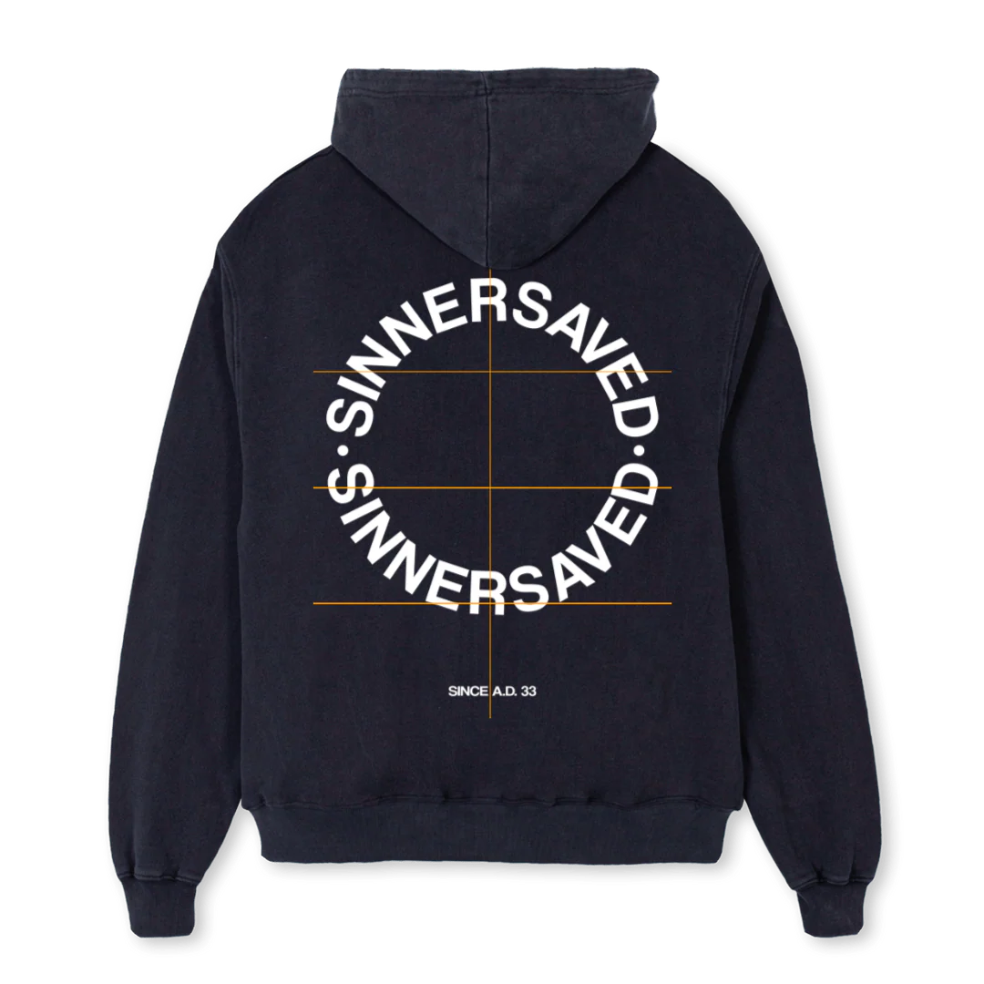 SSHOODIEXL Vintage Black Oversized Hoodie. - Image 2