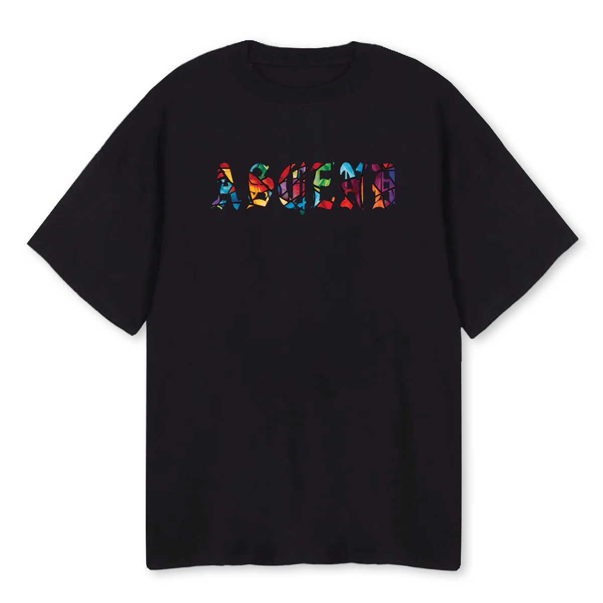 STAINGLASS Black Oversized Tee.