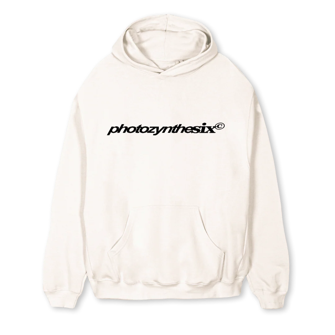 STAR Vintage White Regular Hoodie.