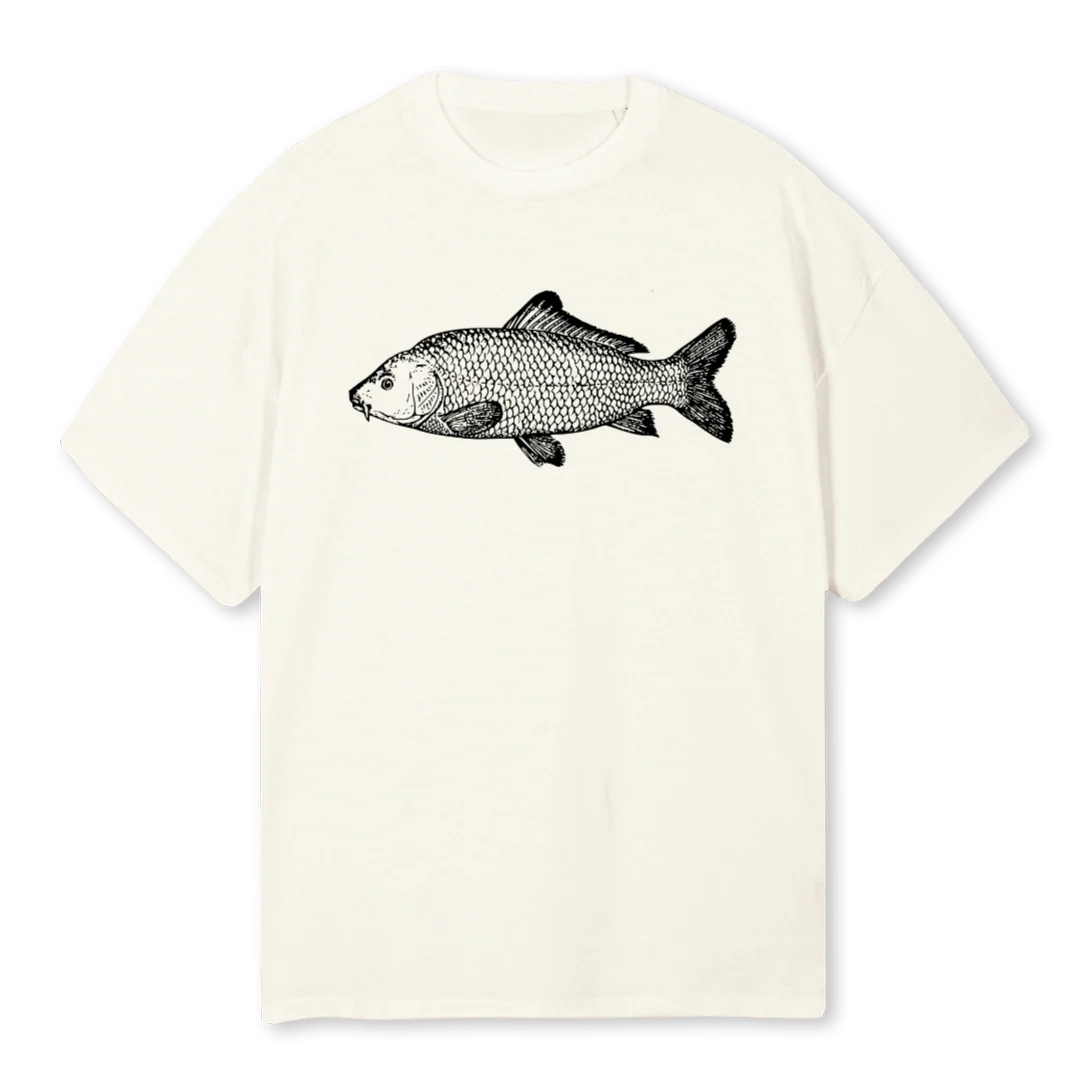 START Cream Oversized Tee.