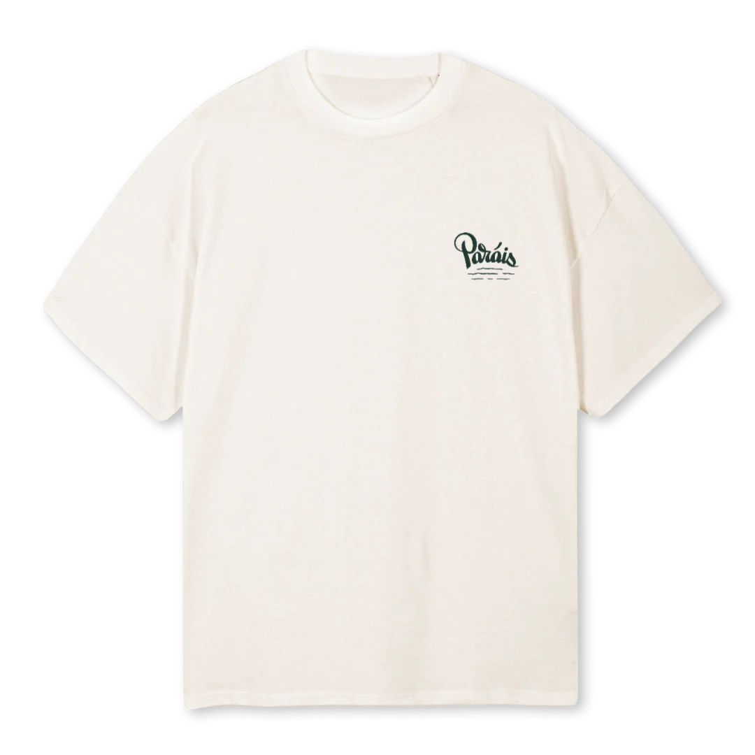 STAYTHECOURSE Vintage White Oversized Tee.