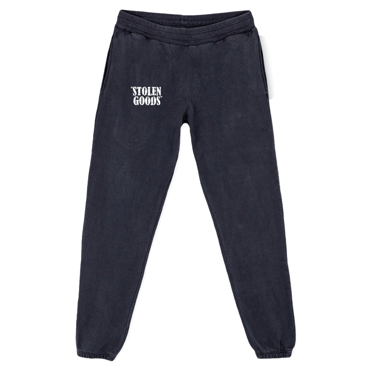 STOLEN GOODS_4  Vintage Black Relaxed Sweatpants.