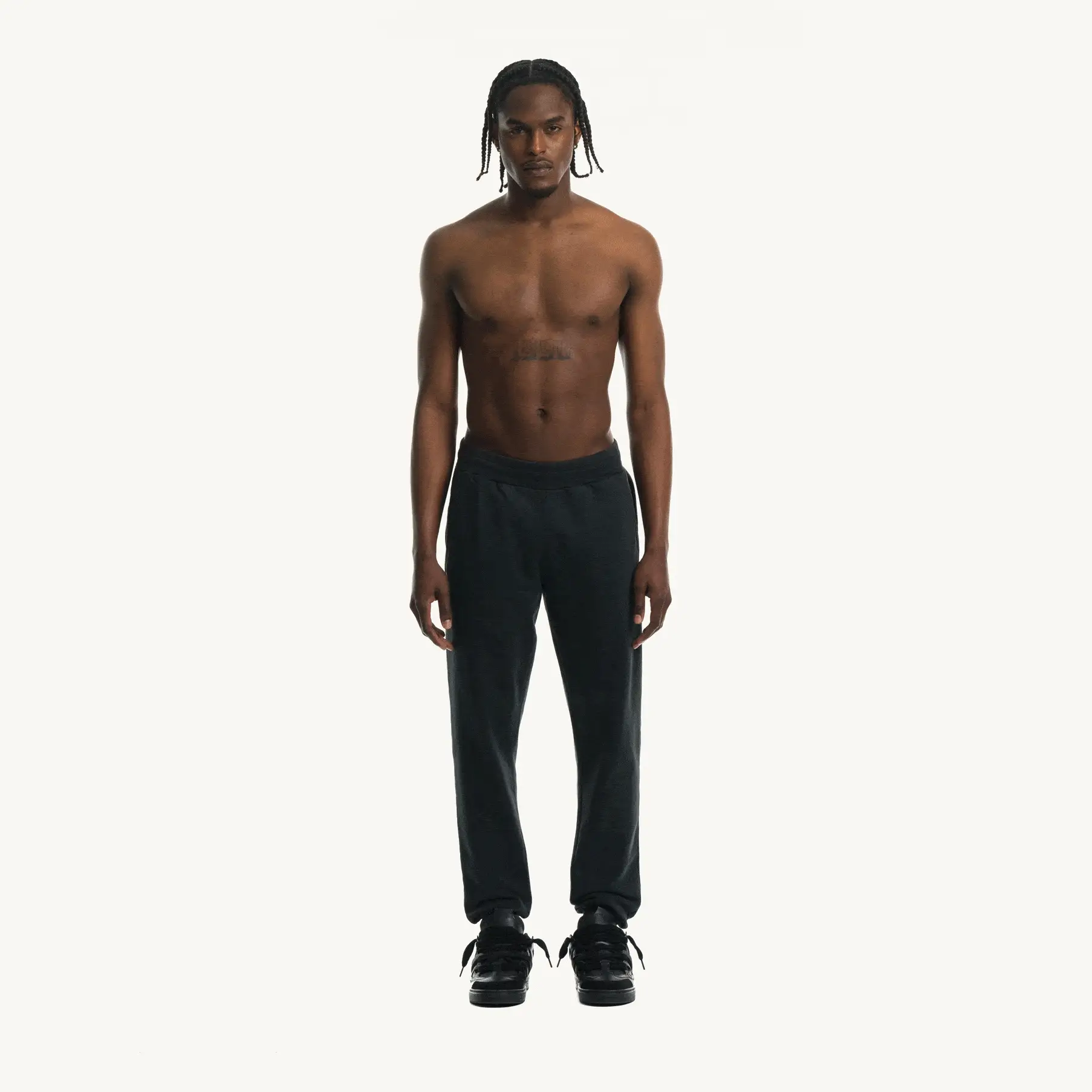 Grey Marl Sweatpants. - Image 3