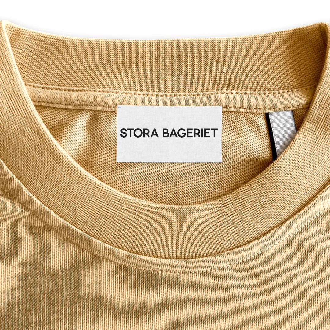 STORA BAGERIET Custom Neck Label.