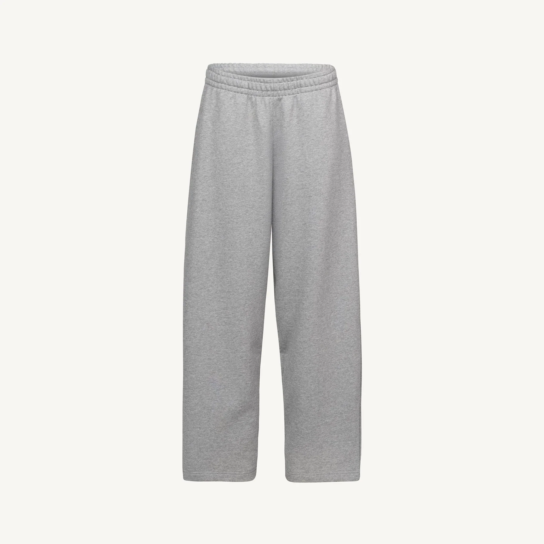 Straight-Leg Relaxed Sweatpants Embroidered Sample.