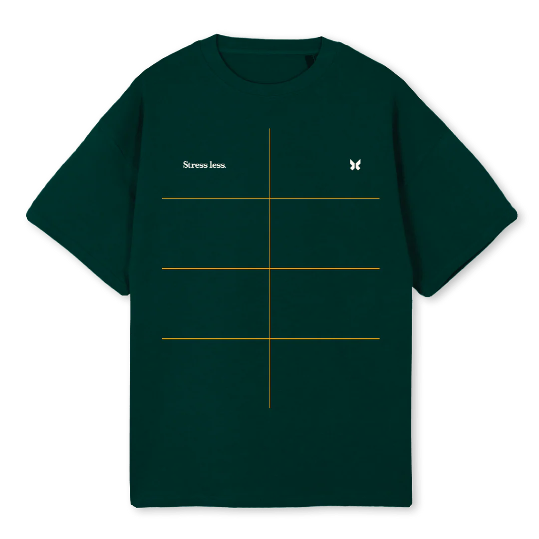 STRESSLESS Wild Green Oversized Tee.