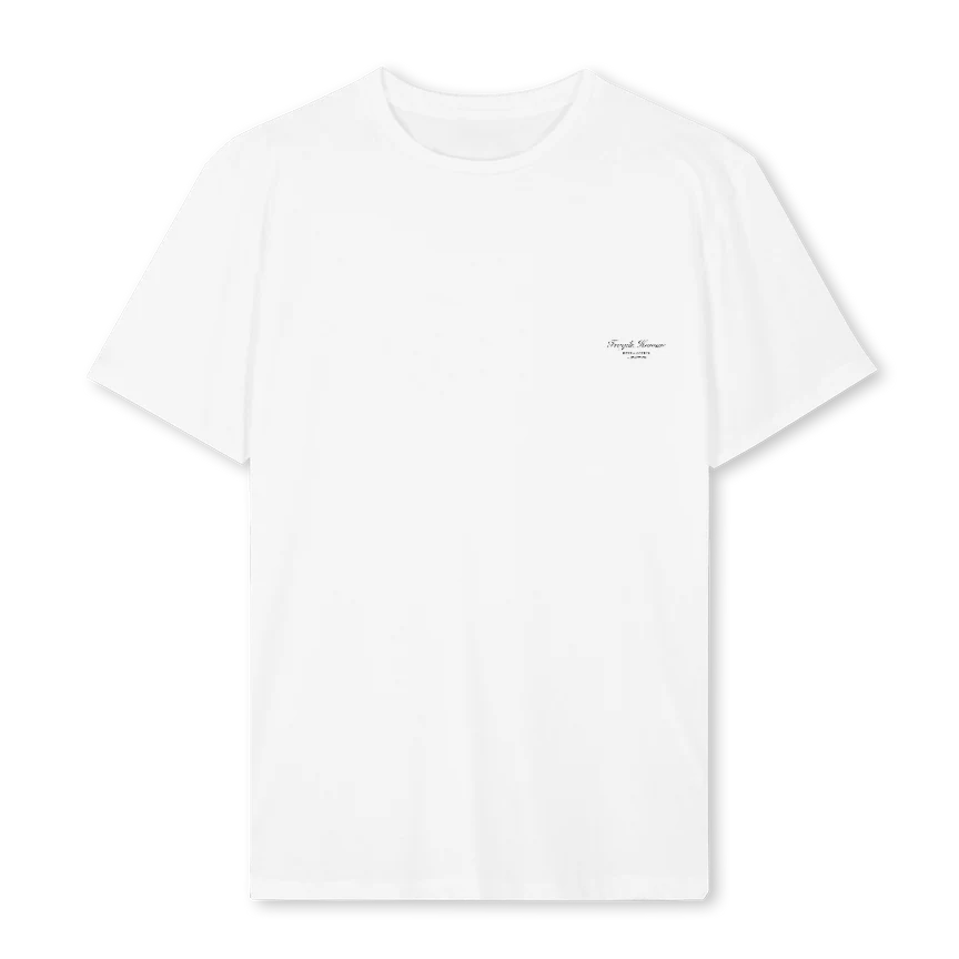 STRW White Regular Tee.