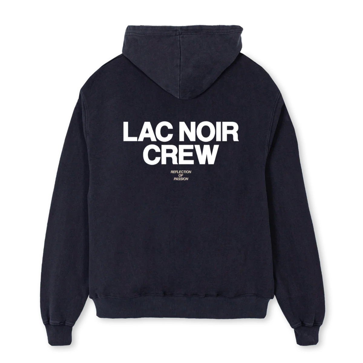 STUDIOCREWTWOTWO Vintage Black Oversized Hoodie. - Image 2