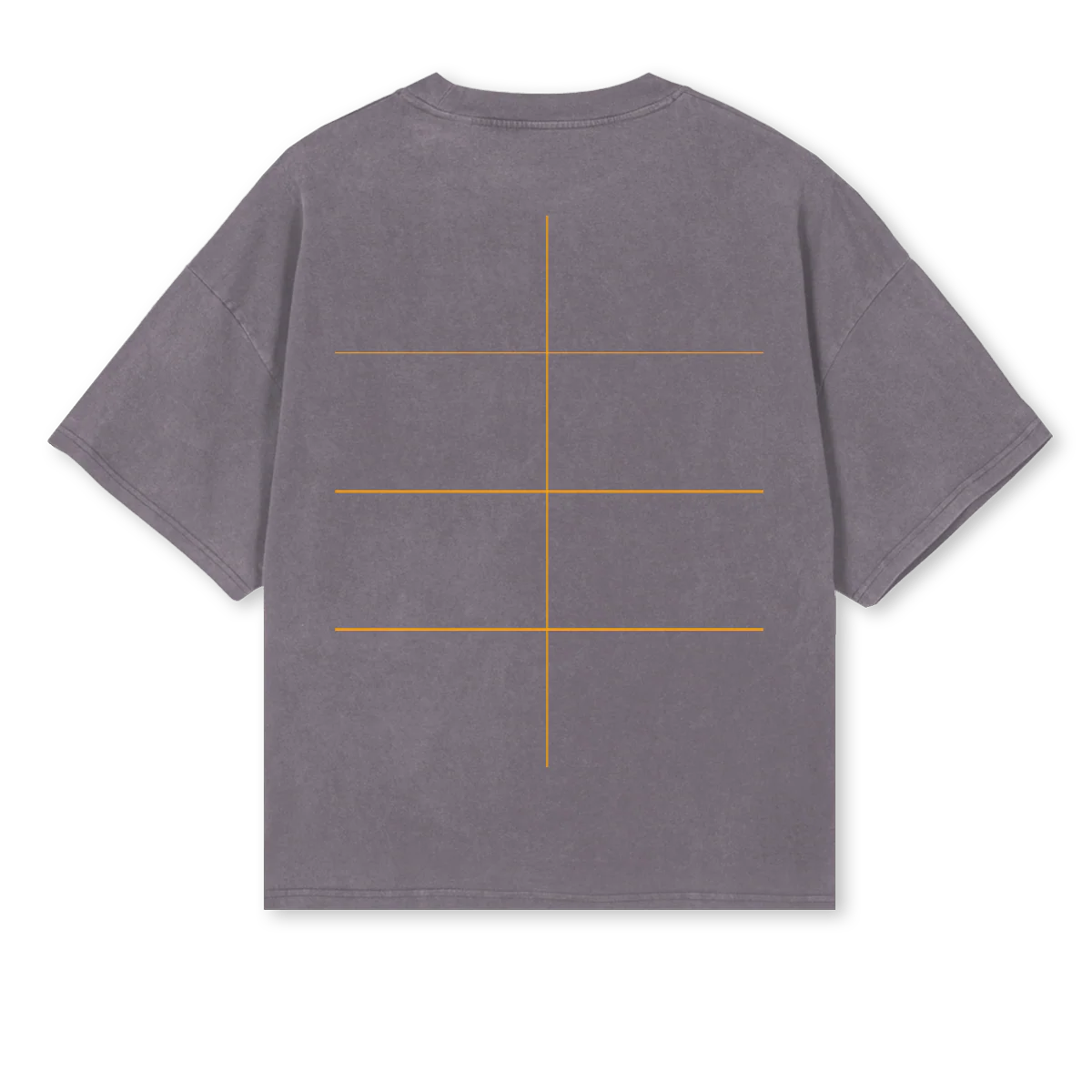 SUMMERTEEUN Pigment Grey  Oversized Boxy Tee. - Image 2