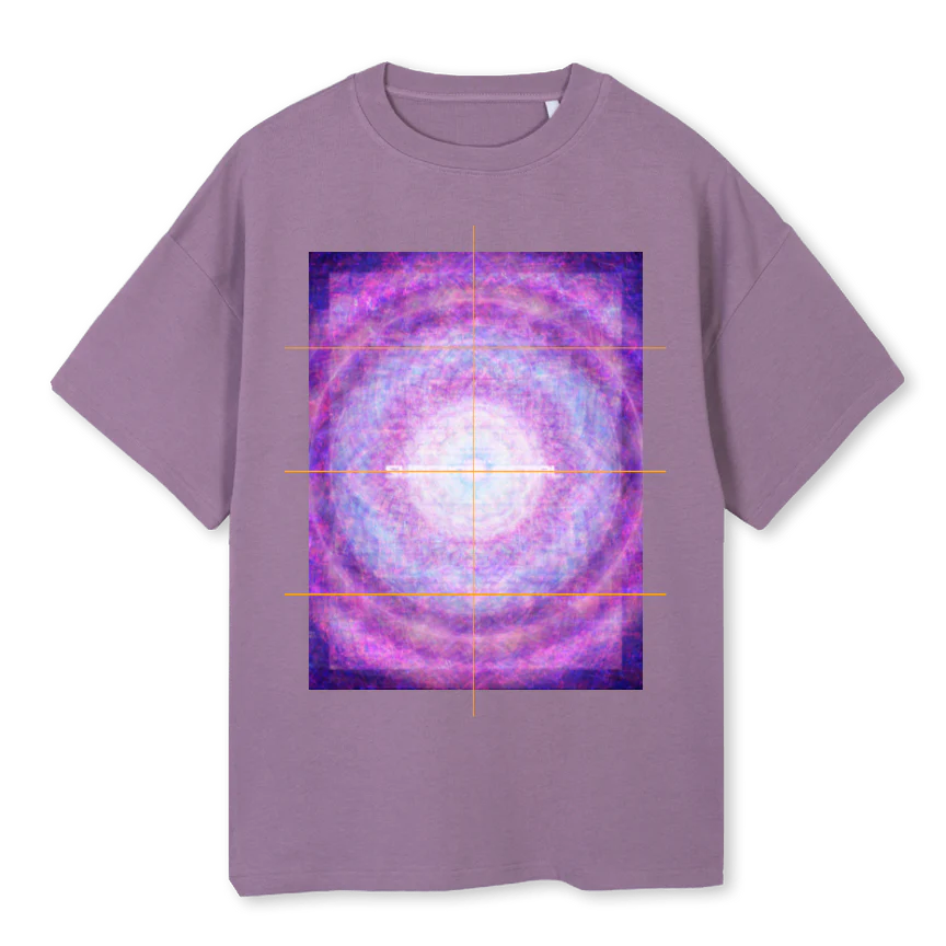 SUPERCELESTIALPURP Purple Oversized Tee.
